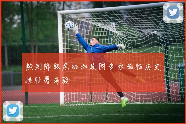 热刺降级危机加剧图多尔面临历史性耻辱考验
